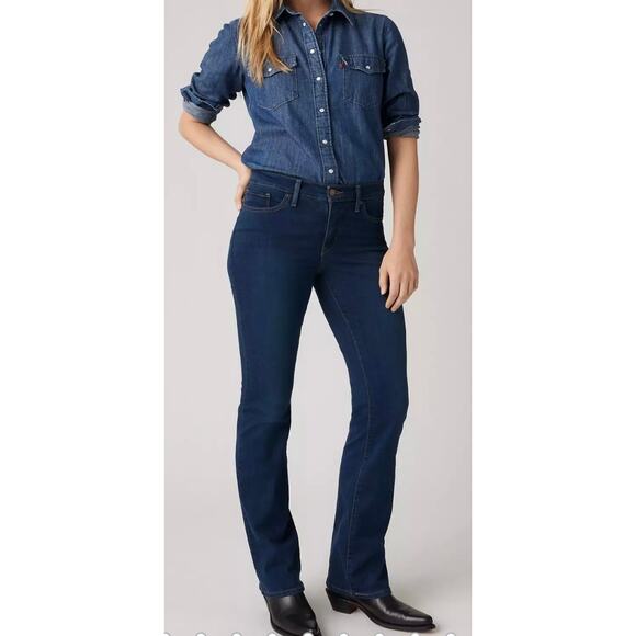 LEVI’S 315 SHAPING BOOTCUT WOMEN'S JEANS SIZE 28 - Picture 1 of 5